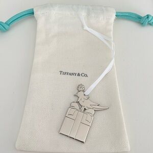 Tiffany & Co. Bird on Gift Box, Limited Edition Ornament Bag Charm